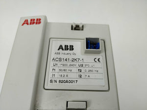 ABB ACS141-2K7-1 Control of AC Induction Motors