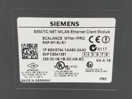 Siemens 6GK5744-1AA60-2AA0 W744-1PRO