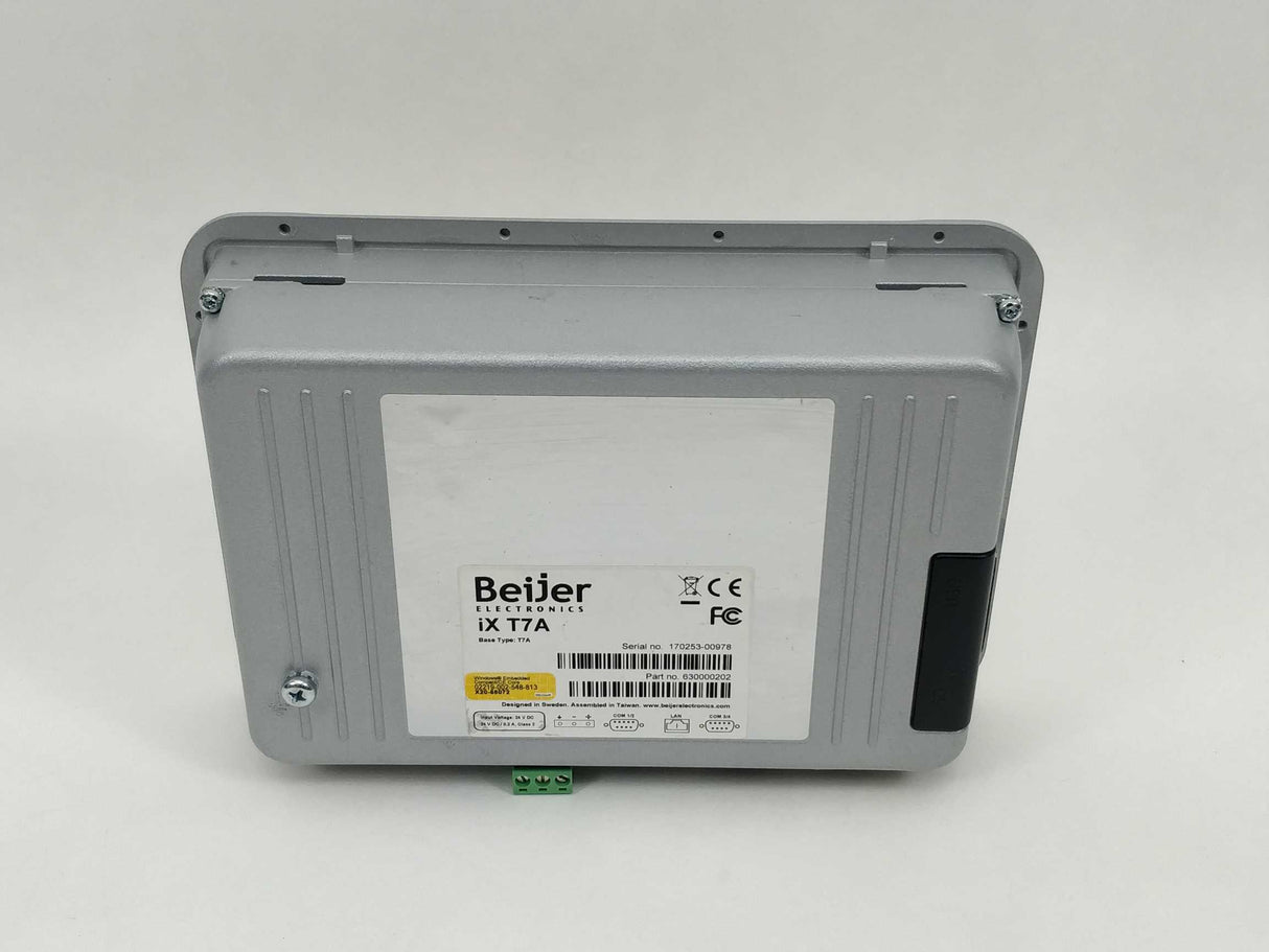 BEIJER ELECTRONICS 630000202 iX T7A 7" TFT-LCD touch screen