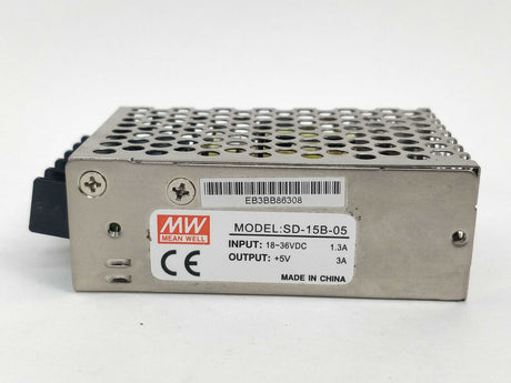 Mean Well SD-15B-05 Enclosed Converter 18-36VDC 1.3A