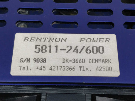 BENTRON POWER 5811-24/600 SLO-SYN