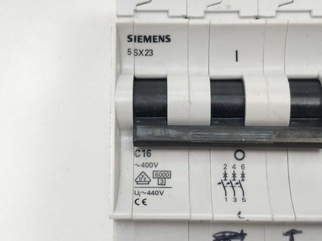 Siemens 5SX23 Circuit Breaker C16 400V