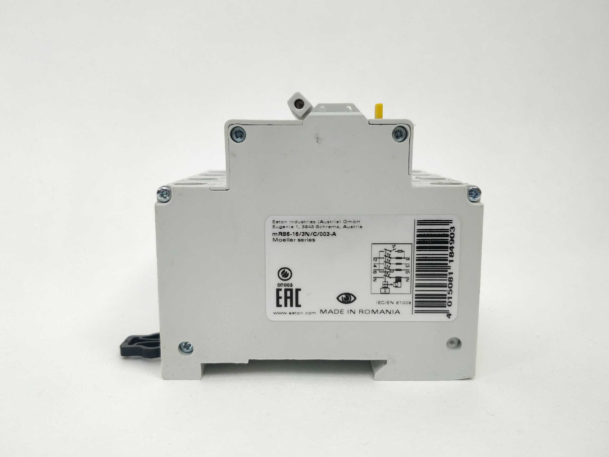 Eaton 120660 mRB6-16/3N/C/003-A Circuit Breaker