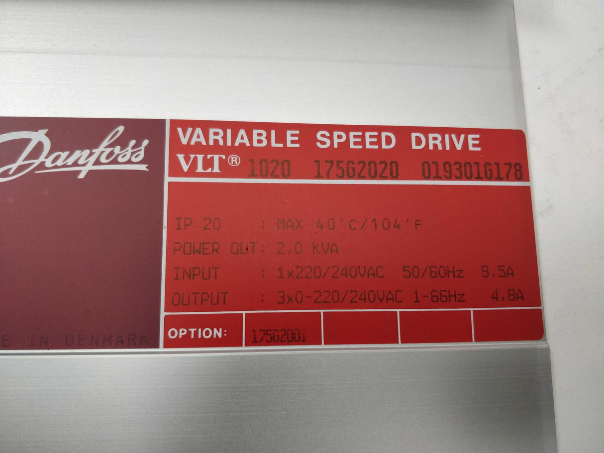 Danfoss 175G2020 VLT