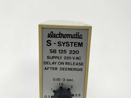 Electromatic SB 125 220 S-System