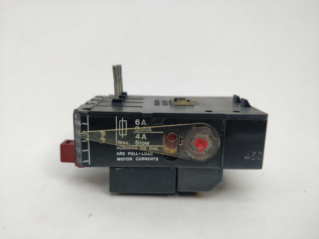 Danfoss 047H0124 Overload relay TI 16S Quick 6A Slow 4A