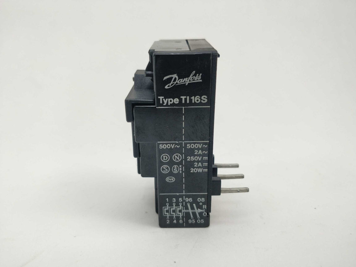 Danfoss 047H0124 Overload relay TI 16S Quick SF 16A 10A Slow 10A