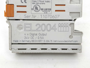 Beckhoff EL2004 4xDigital output 24V DC, 0,5A