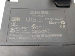 Siemens 6ES7322-1BL00-0AA0 Digital output Module