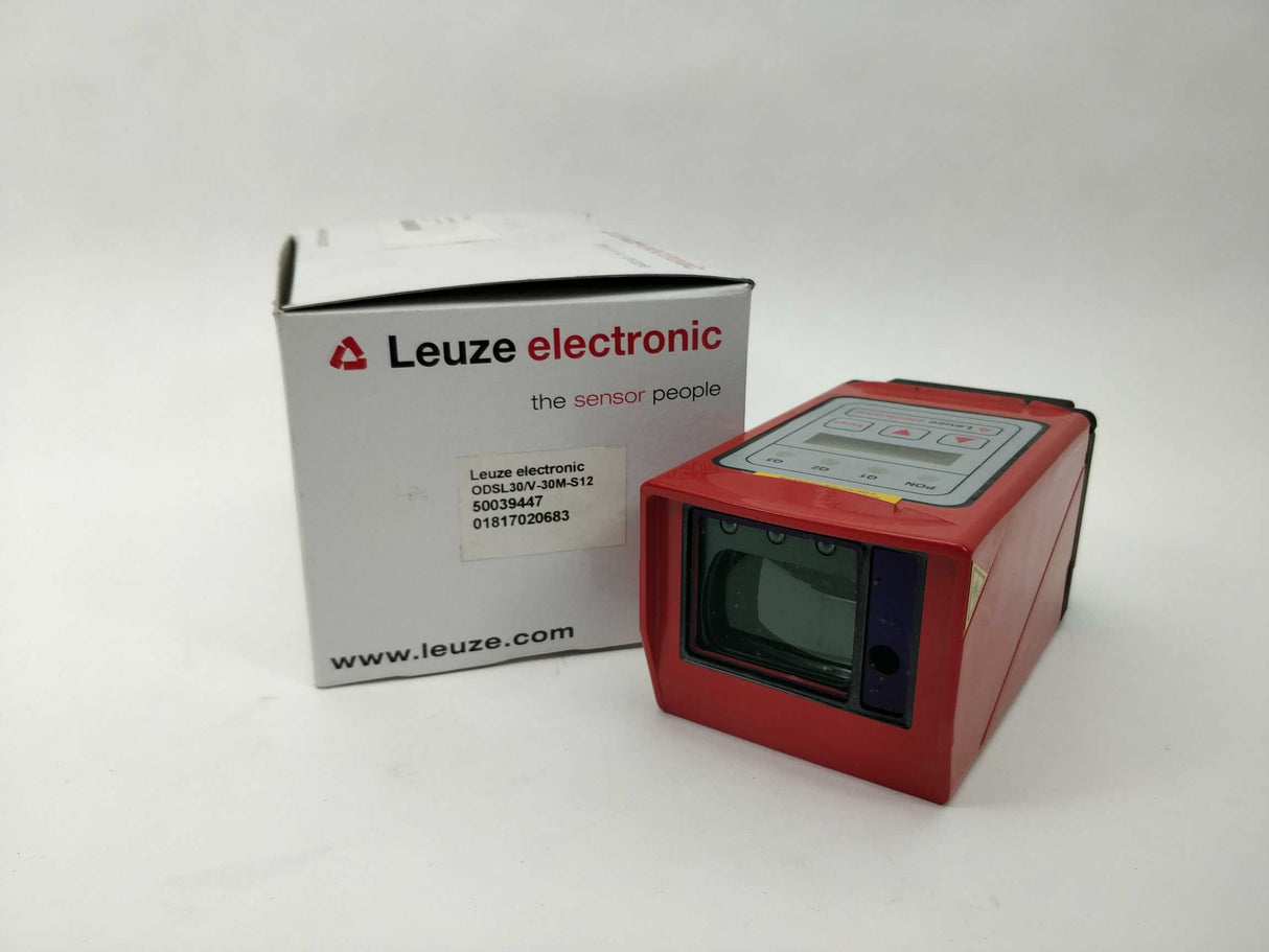 Leuze Electronic 50039447 ODSL 30/V-30M-S12 Optical Distance Sensor