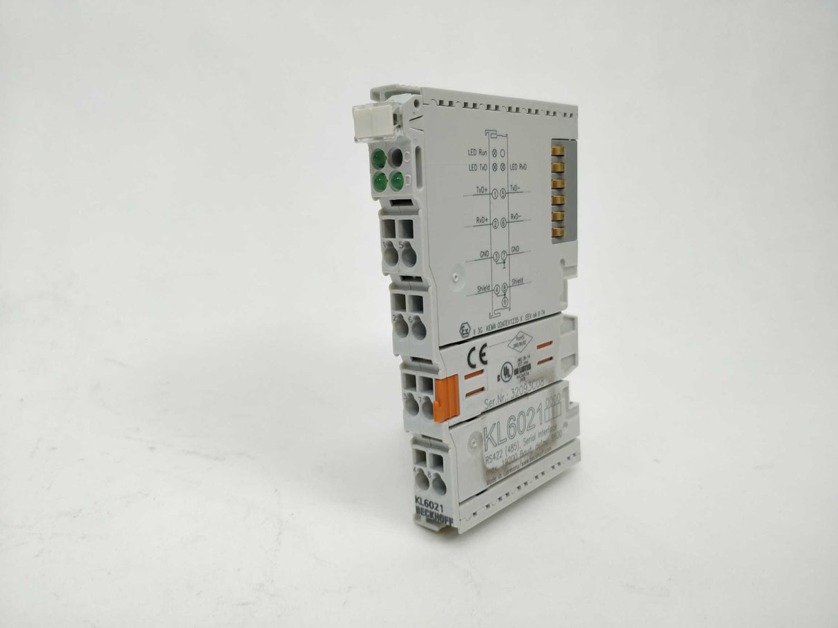 Beckhoff KL6021 SPS RS422 Serial interface