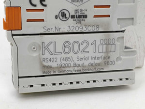 Beckhoff KL6021 SPS RS422 Serial interface