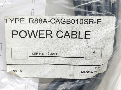 OMRON R88A-CAGB010SR-E Power Cable