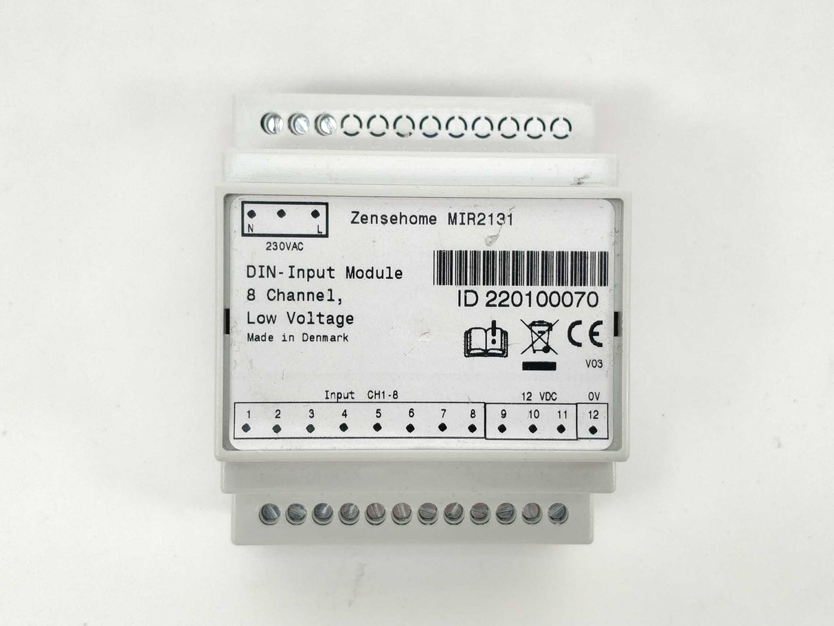 ZenseHome MIR2131 DIN-Input Module 8 Channel, Low voltage 230VAC