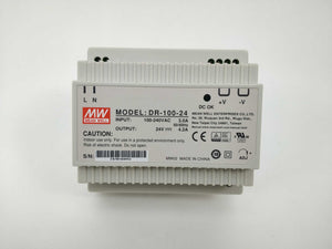 Mean Well DR-100-24 Power supply output: 24V 4.2A