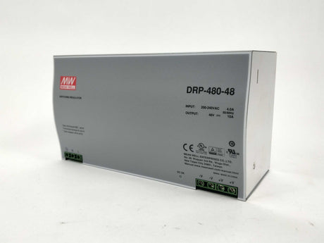 Mean Well DRP-480-48 AC/DC, 480W, 48V, DIN-RAIL