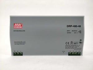 Mean Well DRP-480-48 AC/DC, 480W, 48V, DIN-RAIL