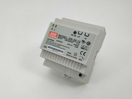 Mean Well DR-30-12 Power supply output: 12V 2.0A