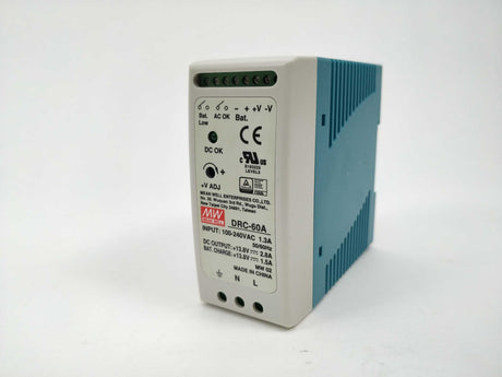 Mean Well DRC-60A Power supply with UPS function output: 13.8V 2.8A