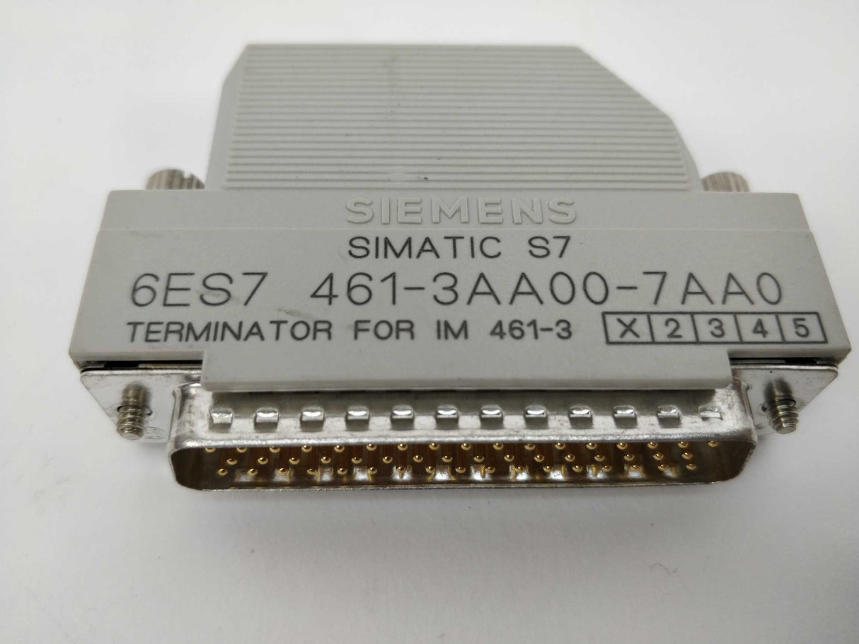 Siemens 6ES7461-3AA00-7AA0 Simatic S7 Terminator for IM 461-3