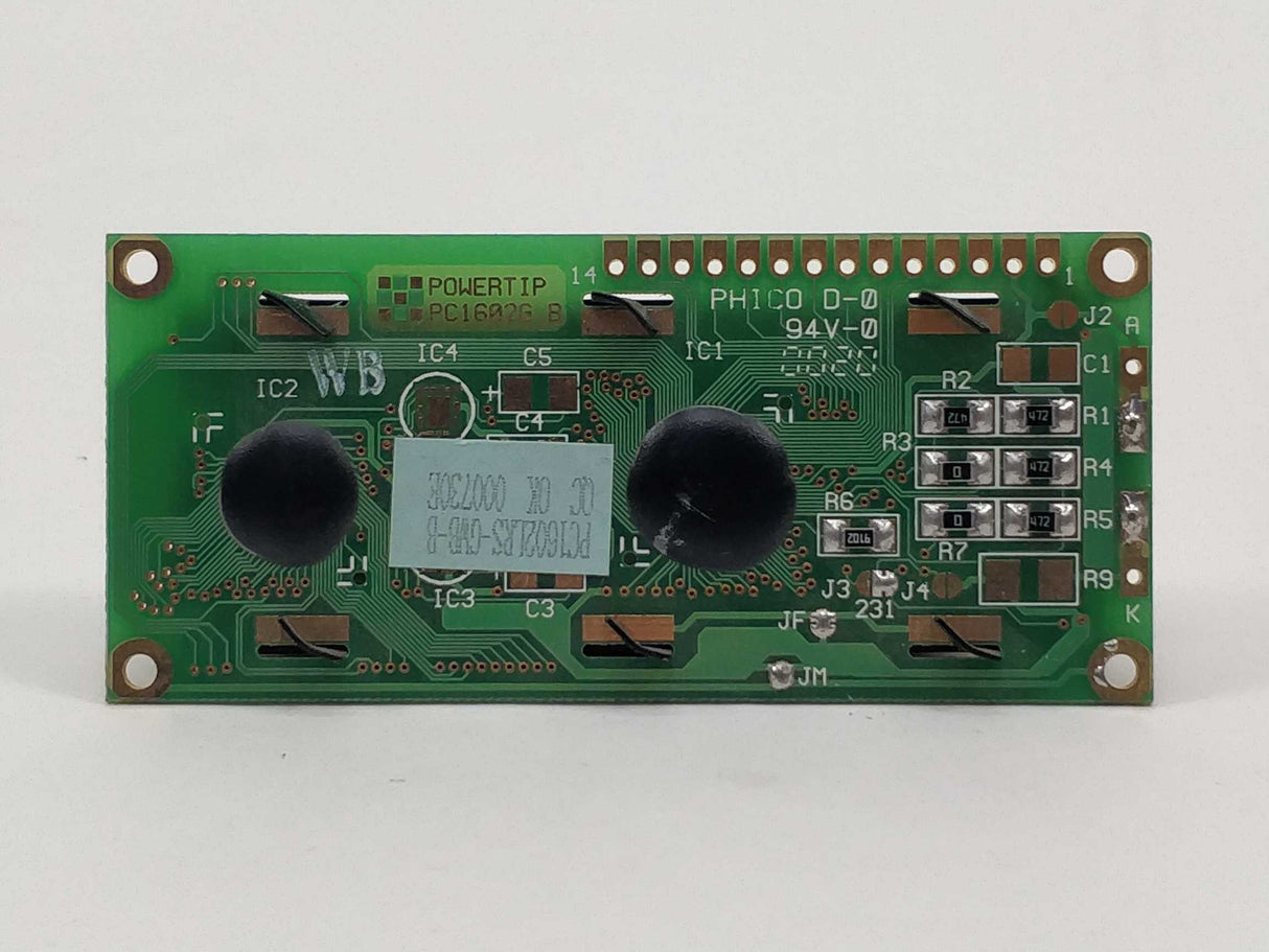 Display PC1602LRS-GWB-B Powertip