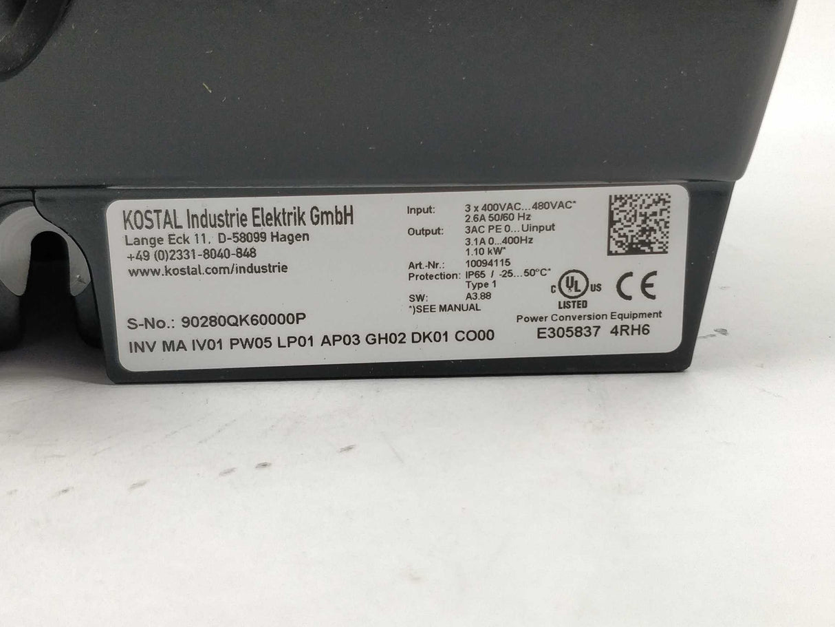 KOSTAL 10094115 IV01 PW05 LP01 AP03 GH02 DK01 CO00