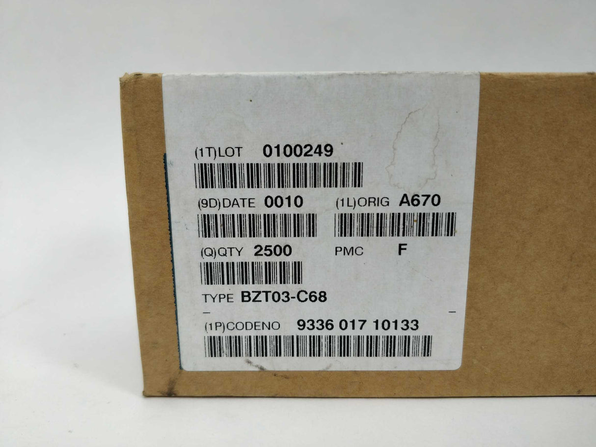 Philips semiconducter BZT03-C68 Diode, BZT03-C68. 2500 Pcs