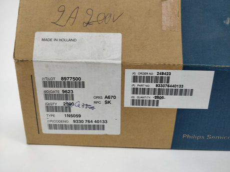 Philips Semiconductors 1N5059 933076440133 Diode, Type: 1N5059