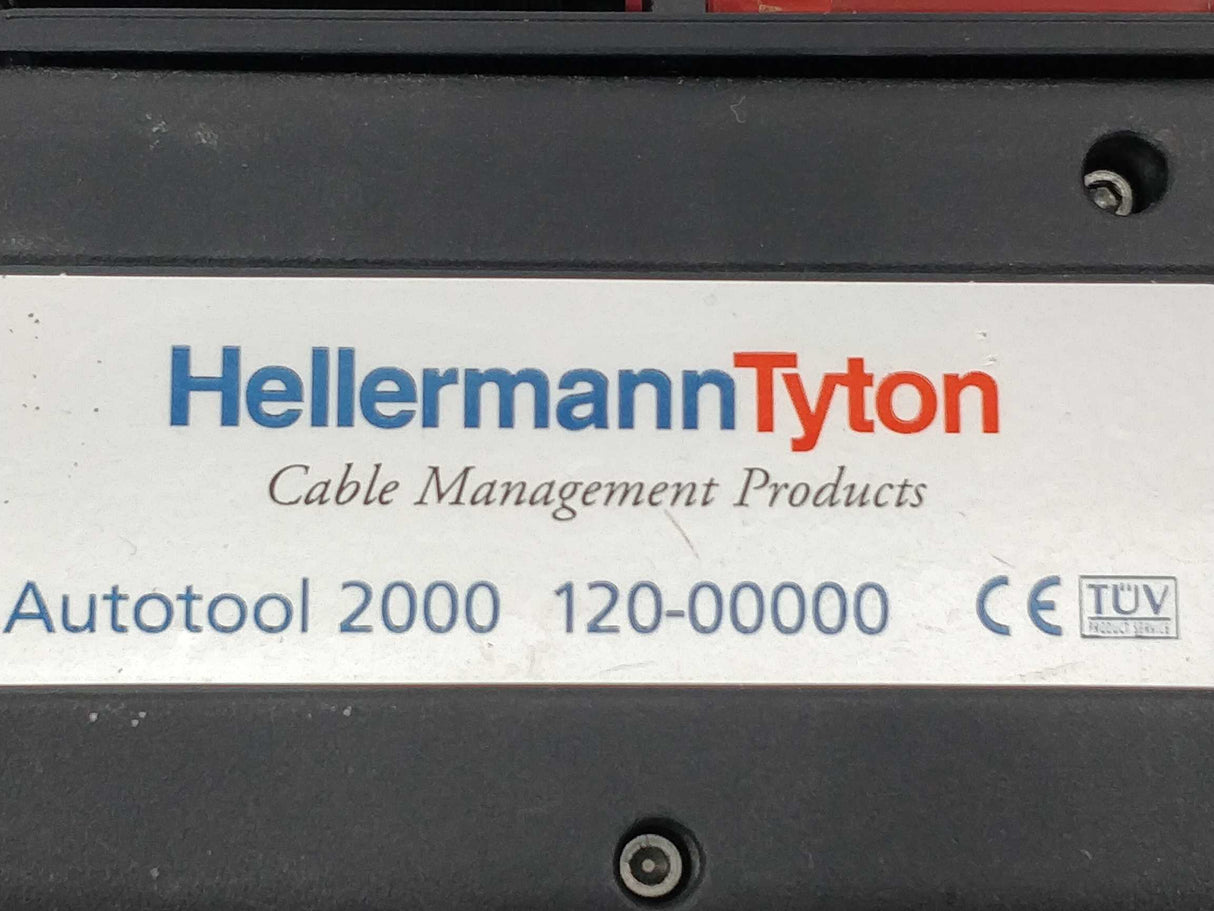 HellermannTyton Autotool 2000. 120-00000 2000 With 102-00010 Power Pack