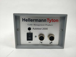 HellermannTyton Autotool 2000 Powerpack Mod. 4 230/115VAC, 50/60Hz, max 30W