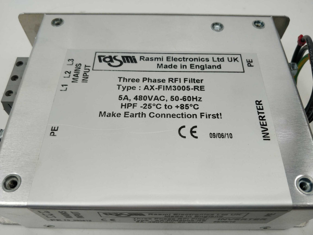Rasmi AX-FIM3005-RE Three Phase RFI Filter