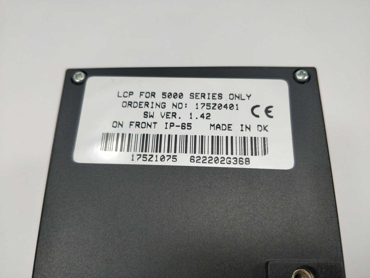 Danfoss 175Z0401 LCP for 5000 Control Panel