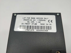 Danfoss 175Z0401 LCP for 5000 Control Panel