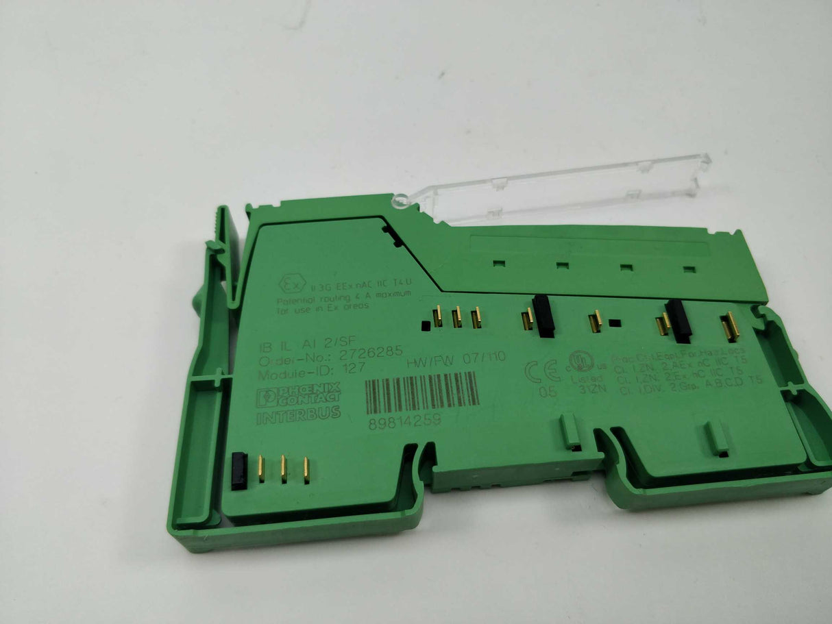 Phoenix Contact 2726285 IB IL AI 2/SF Inline Terminal