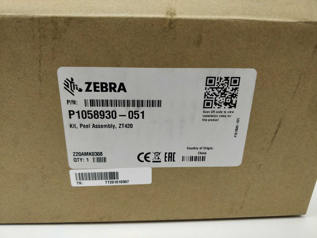 Zebra P1058930-051 Kit, Peel Assembly