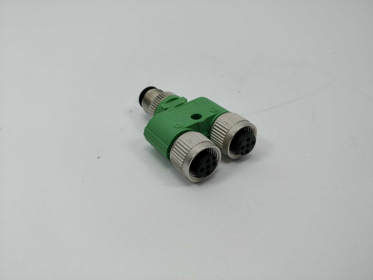 Phoenix Contact SAC-5P-M12Y 2XM12FS VP Y-distributor. 5 Pcs