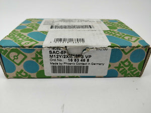 Phoenix Contact SAC-5P-M12Y 2XM12FS VP Y-distributor. 5 Pcs