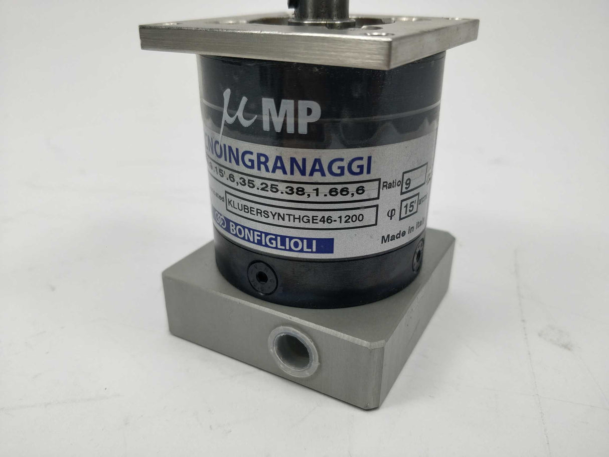 BONFIGLIOLI MP-G 053.1.9.15'.6,35.25.38,1.66,6 TECNOINGRANAGGI Servo Motor