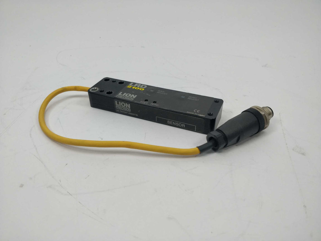 LION Precision 090009-03 LRD2100 24 VDC Label Sensor