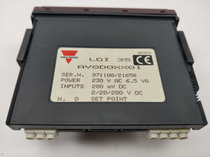 Carlo Gavazzi LDI35AV0D0XX01 Digital Panel Meter