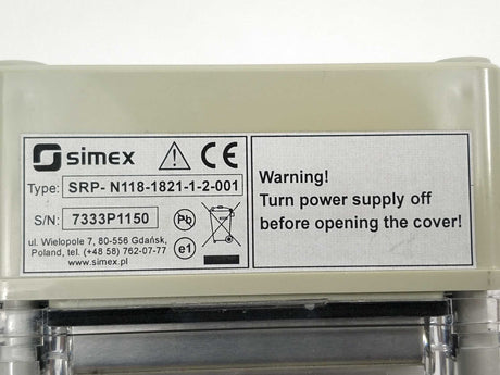 Simex SRP-N118-1821-1-2-001 LED digital panel process meter