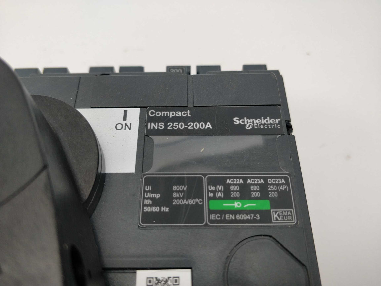 Schneider Electric Compact INS 250-200A