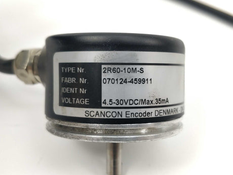 Scancon Encoder 2R60-10M-S Encoder 4.5-30VDC/Max.35mA 40cm