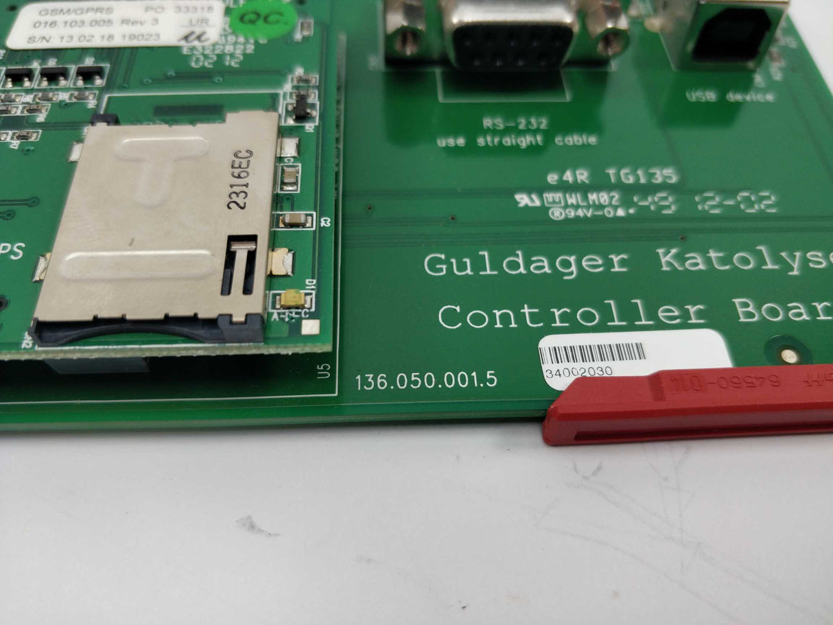 Guldager 136.050.001.5 Controller Board