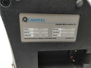 Cavotec MC-3-6 Terminal Remote Control. With MC-LINK-PM. Sold as spare parts.