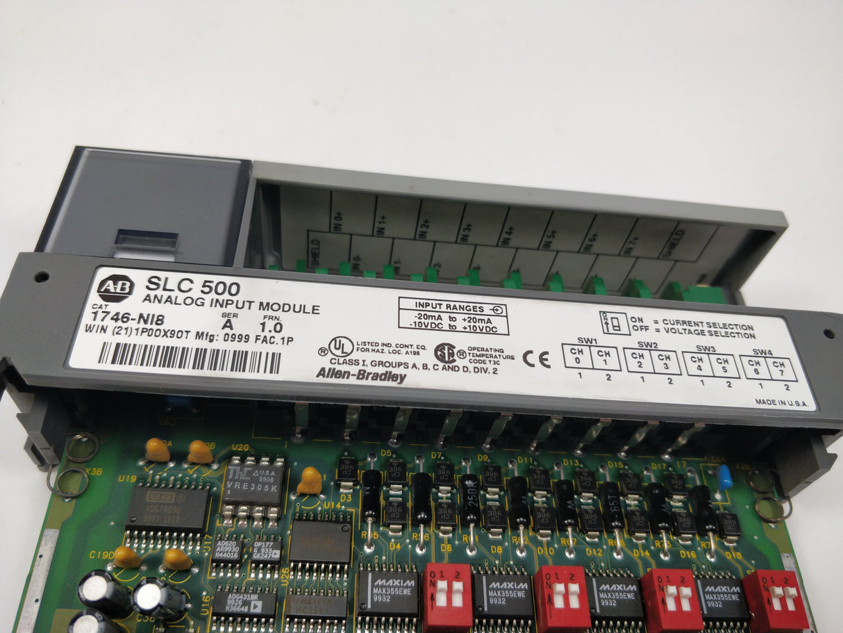 AB 1746-NI8 Analog Input Module Ser.A Frn.1.0