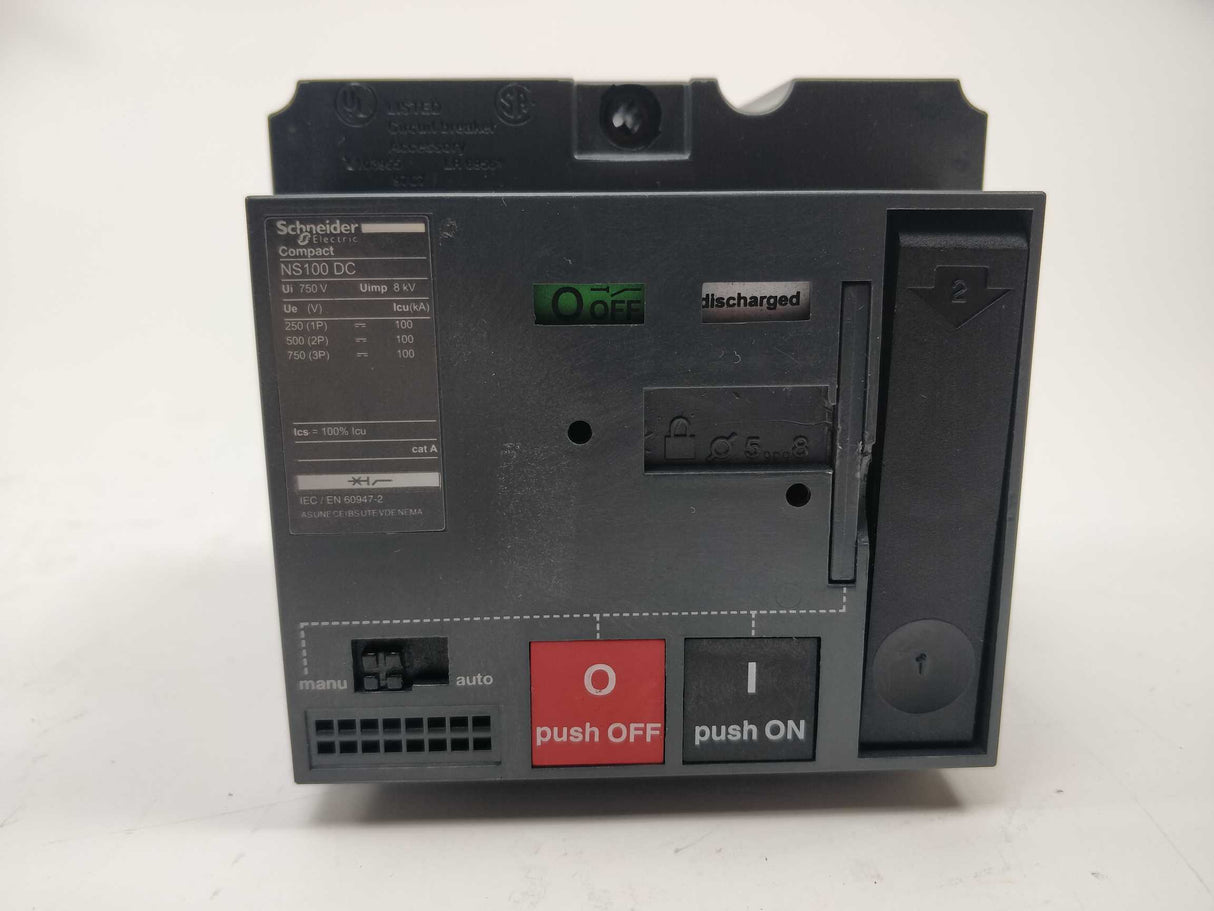 Schneider Electric NS100 DC Circuit Breaker MT 100/160