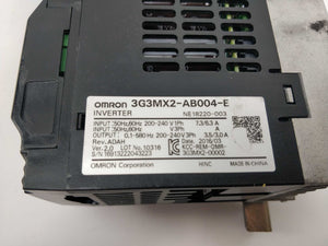 OMRON 3G3MX2-AB004-E MX2 inverter drive