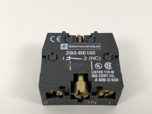 TELEMECANIQUE ZB2-BE102 Single contact block. 8 Pcs