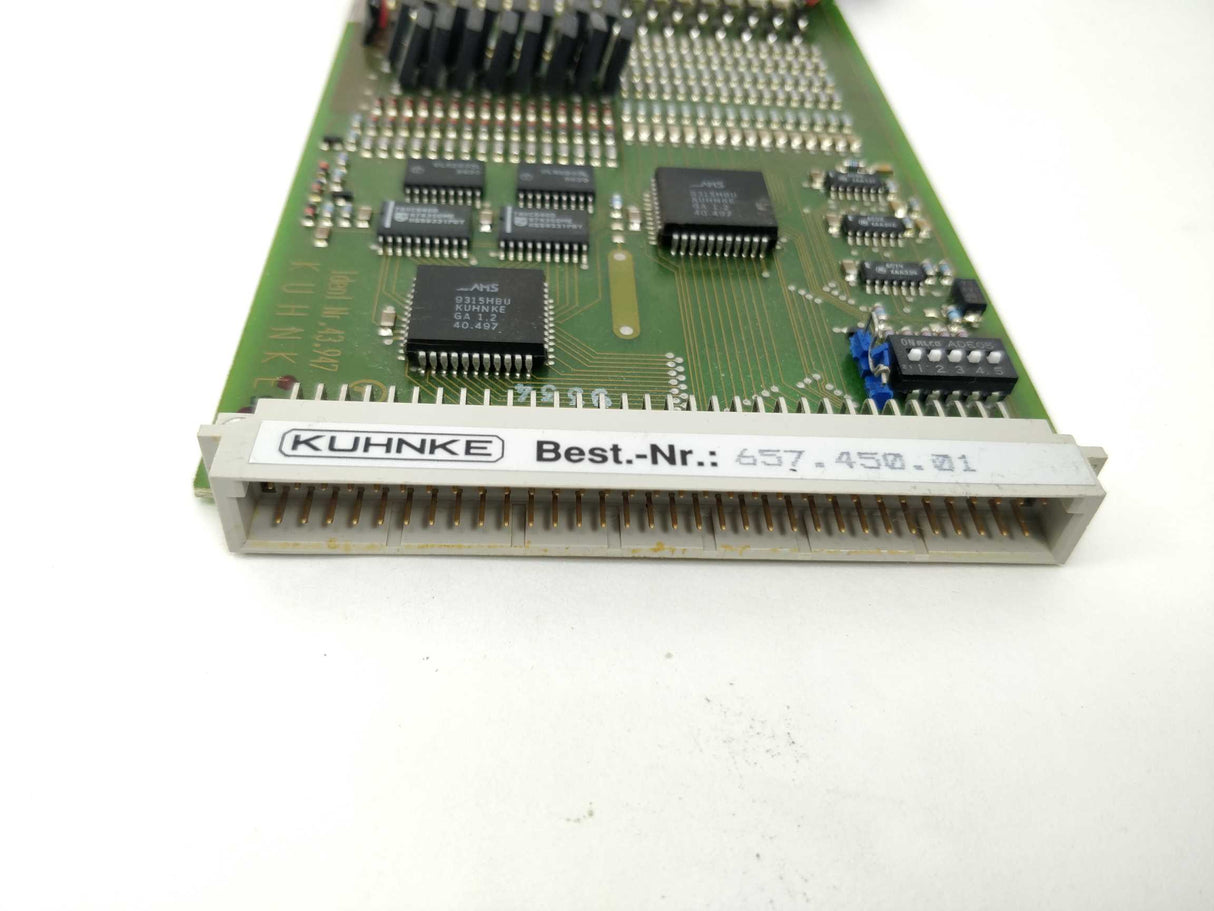 KUHNKE 657.450.01 Digital i/o Module With KUAX 653